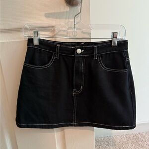 Boutique Black Mini Skirt